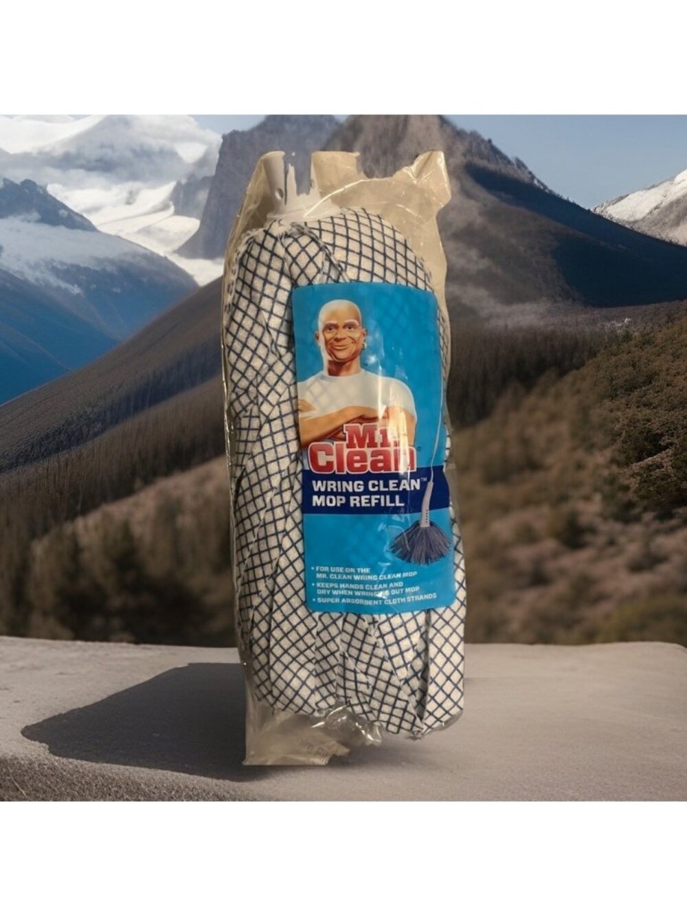 NEW Mr Clean Wring Clean Mop Refill Cleaning‎ Replacement Head